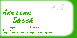 adrienn speck business card